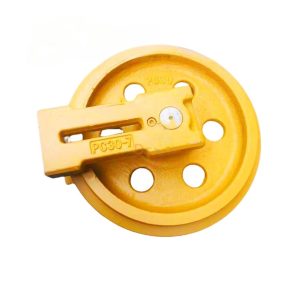 Factory Price Excavator Idler Roller Forging Idler Assy Excavator Undercarriage Parts Front Idler