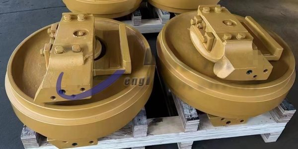 Dozers KOMATSU D65EX 12 14X-30-00110 Track Front Idler Roller Assembly - Image 3