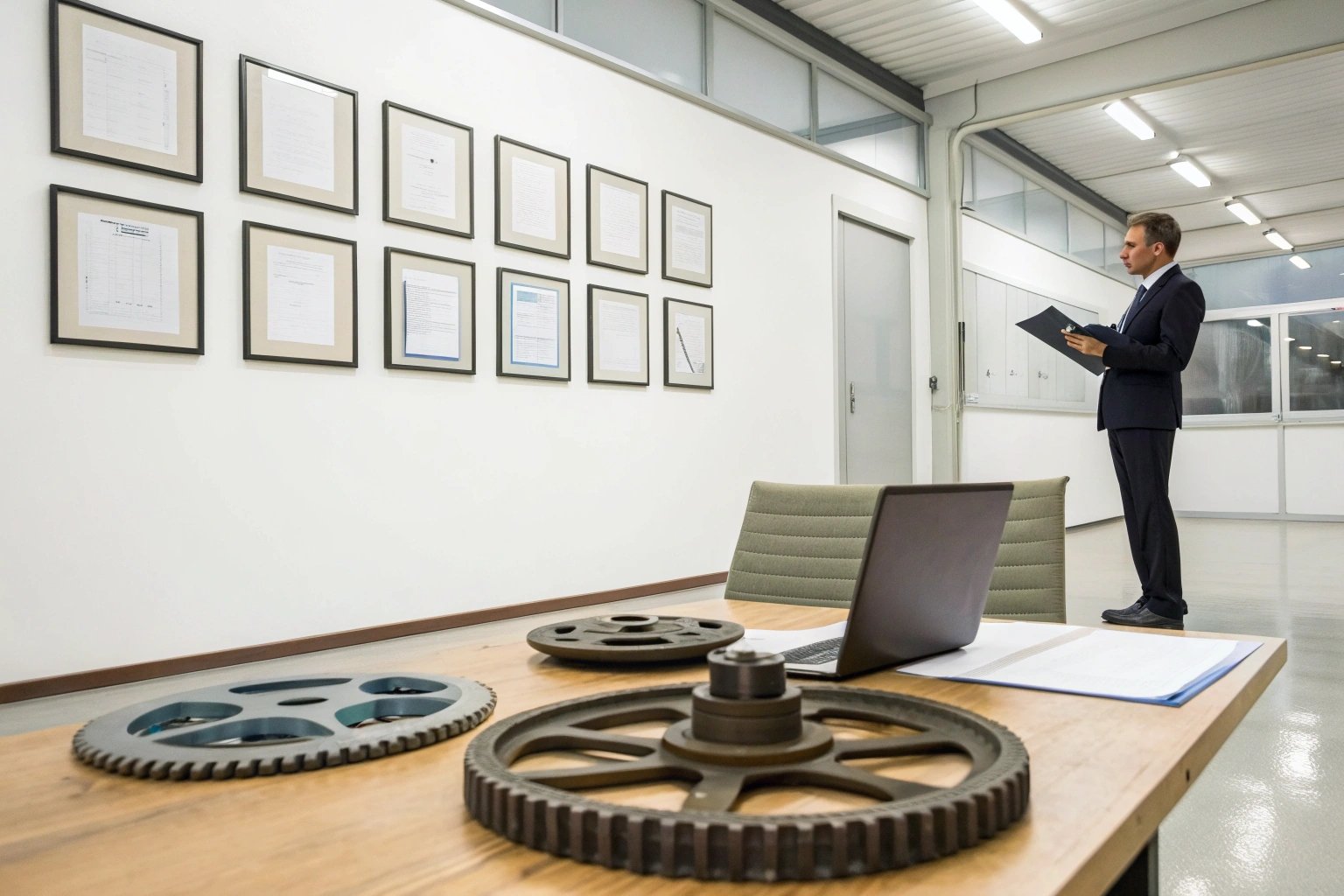 Undercarriage factory certifications and qualifications checklist