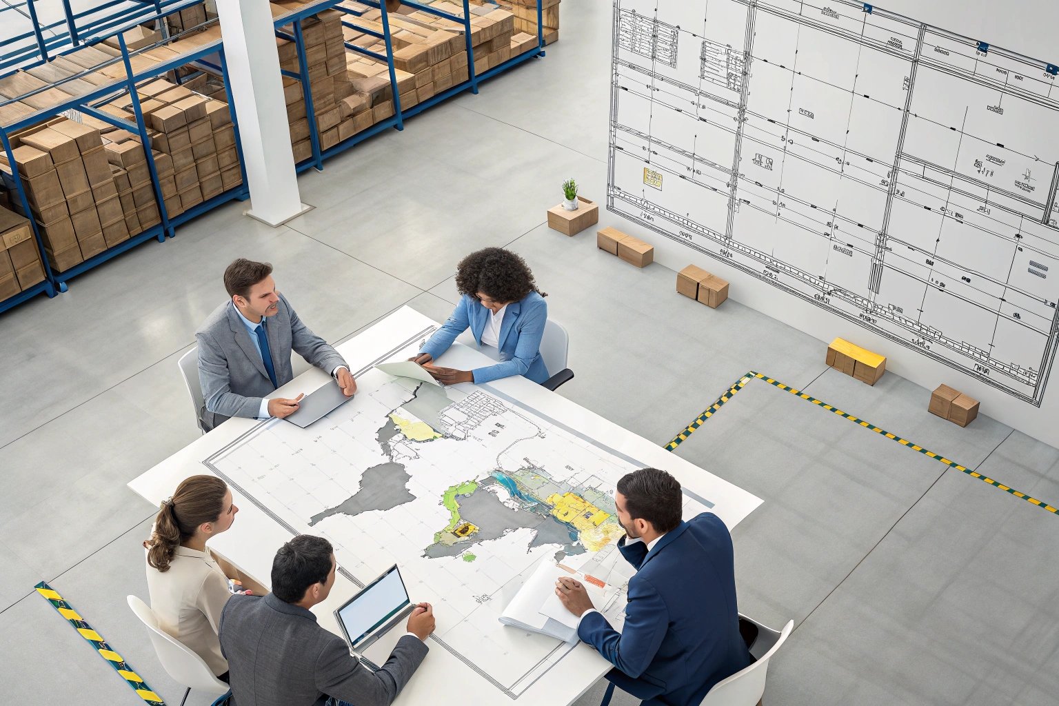 Service center planning South America 