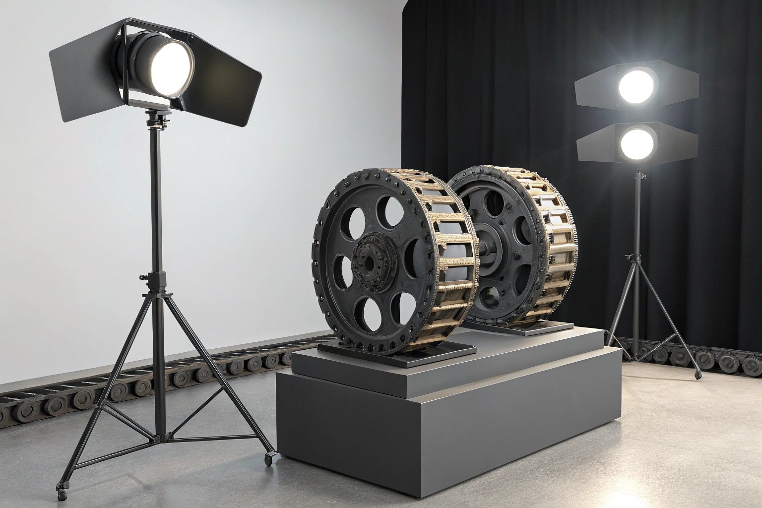 New Product Launch: Display Stand for Track Links and Idler Wheels