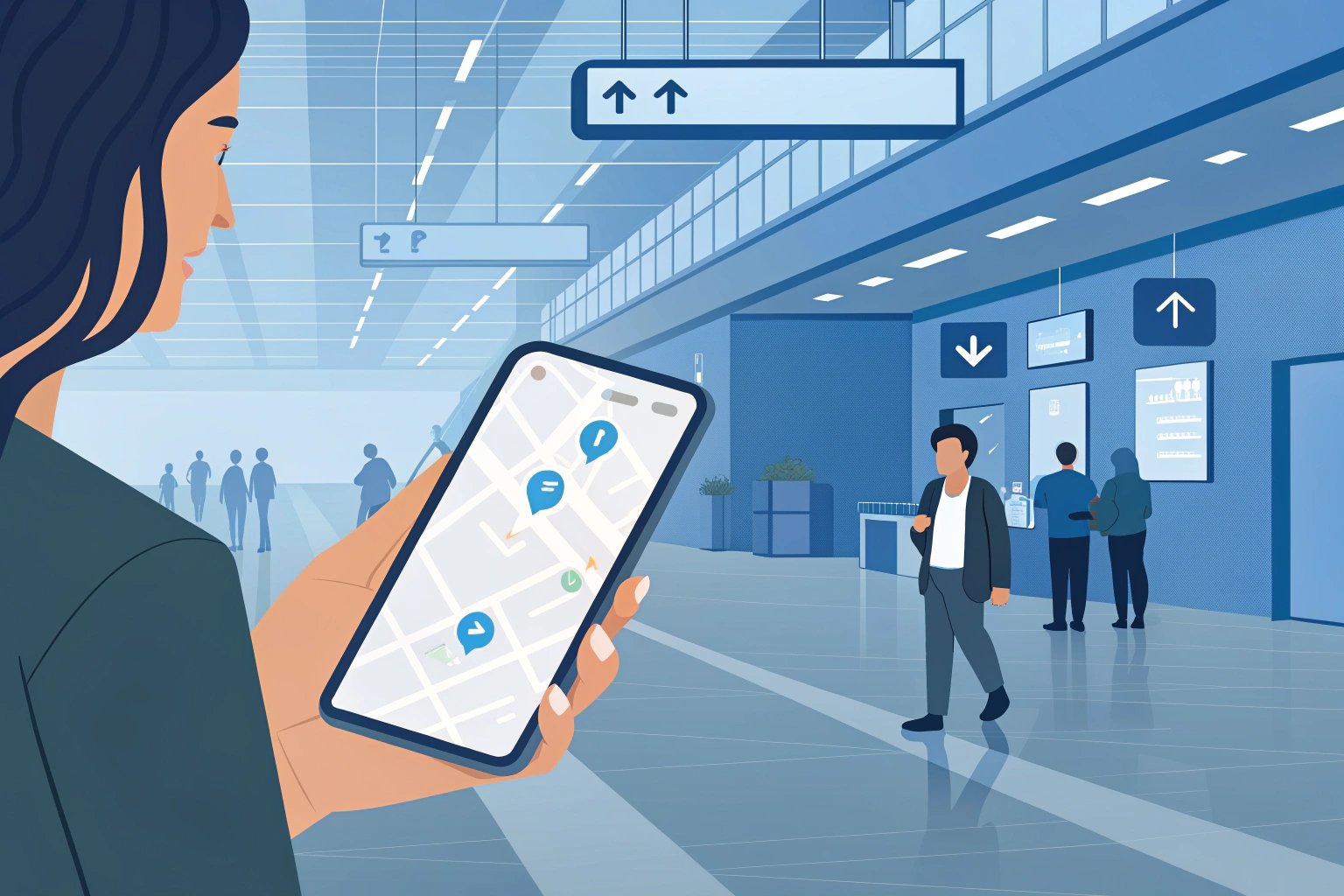 Quickly Locate the Booth Using Exhibition Maps and App