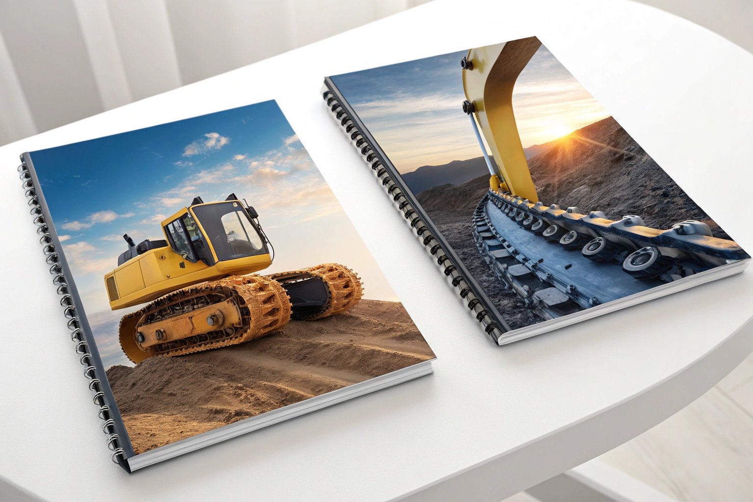 separate catalogues bulldozer excavator 