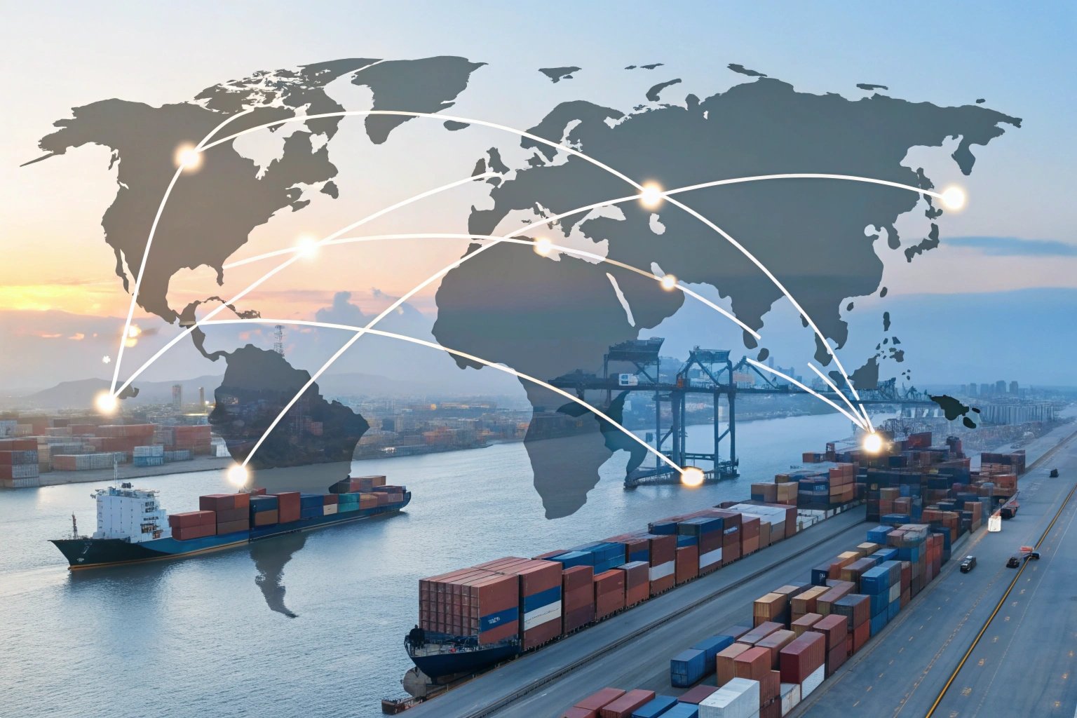 Scene of Global Logistics and Cargo Transportation Optimization Strategies